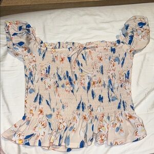 BCBGeneration Off-Shoulder Short Top